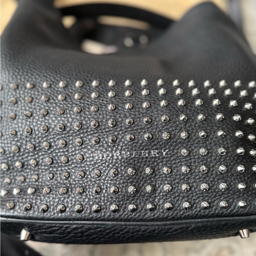 BURBERRY STUDSNEW MEDIUM SUSANNA HOBO BAG - Picture 8 of 14